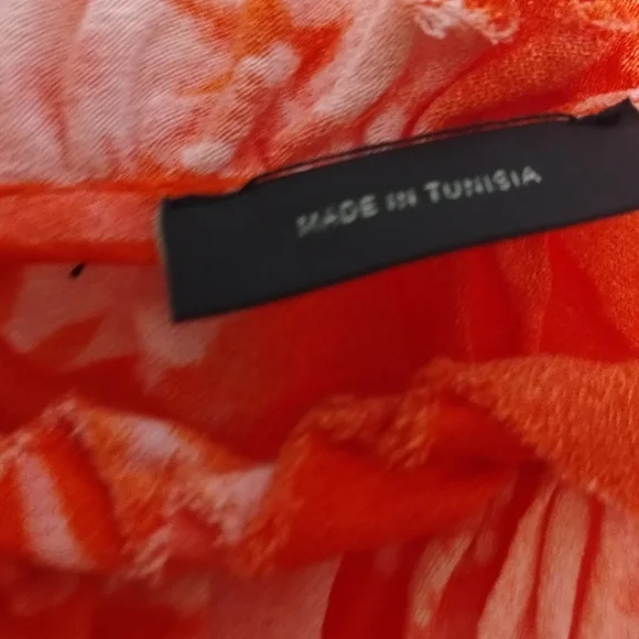 NWT PINKO Aquarius Tuta Jumpsuit  wide leg flutter sleeve pink sz 46 us 14 - Picture 11 of 11